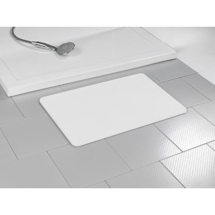 WENKO 24935100-Tapete SIMI 39x60 cm branco
