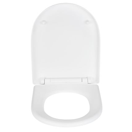WENKO 24988100-WC assento EXCLUSIVE 45x36,5 cm branco/prateado