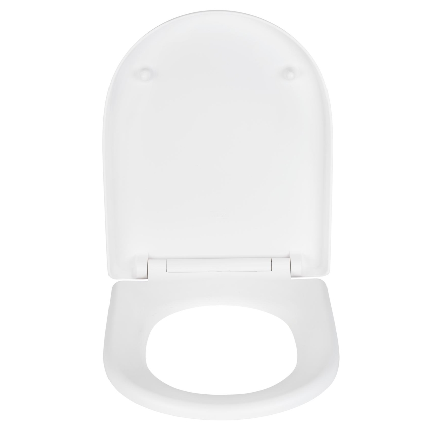 WENKO 24988100-WC assento EXCLUSIVE 45x36,5 cm branco/prateado