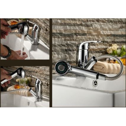 WENKO 25118100 - Cabeça de duche WATERSAVING SYSTEM 4,6x4,6 cm cromada