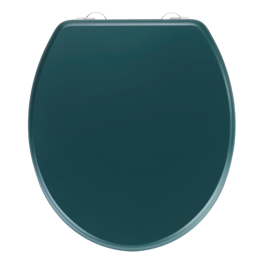 WENKO 25171100-WC assento de sanita PRIMA 37x41 cm verde/prateado