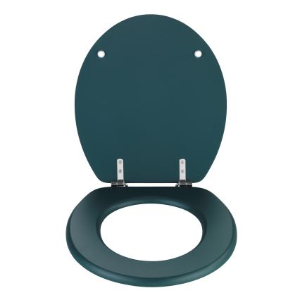 WENKO 25171100-WC assento de sanita PRIMA 37x41 cm verde/prateado