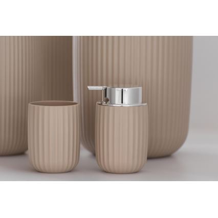 WENKO 25184100 - Dispensador de sabão AGROPOLI 250ml bege