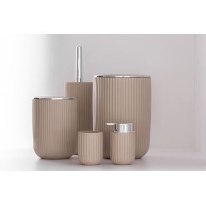 WENKO 25185100 - Escova sanitária AGROPOLI 10x36,5 cm bege