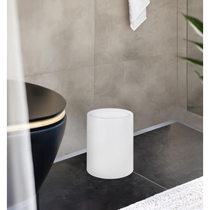 WENKO 25209100 - Cesto ATRI 21x25,5 cm branco