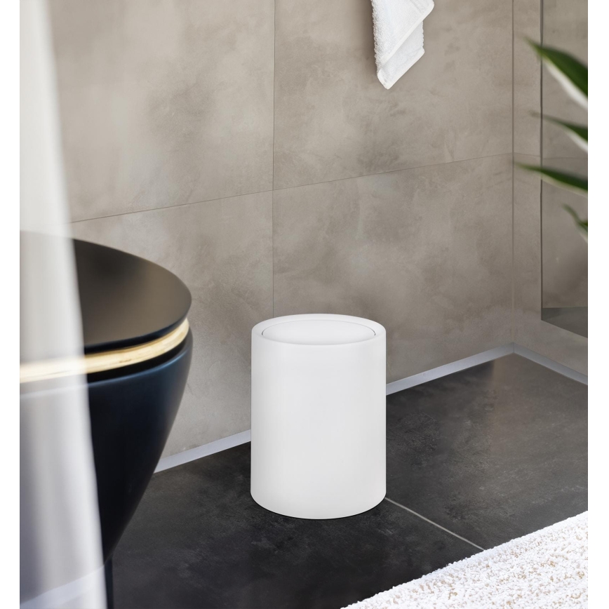 WENKO 25209100 - Cesto ATRI 21x25,5 cm branco