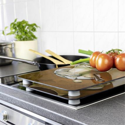 WENKO 2521280100 - Capa para tábua 52x30 cm multicolorida/cinzenta/transparente