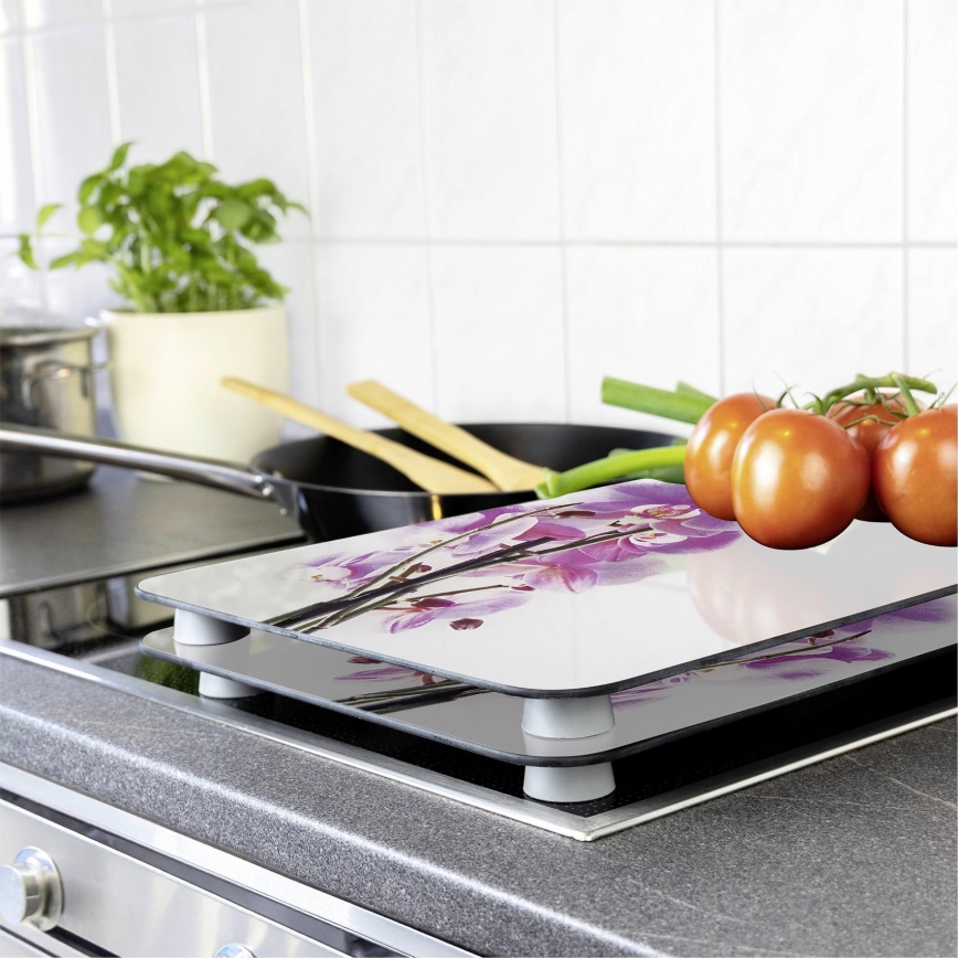 WENKO 2521433500 - Capa para placa - FLOR/PLANTA 30x52 cm multicolorida