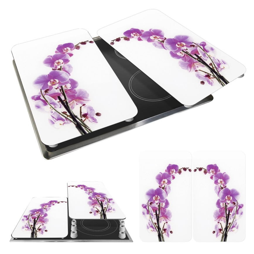 WENKO 2521433500 - Capa para placa - FLOR/PLANTA 30x52 cm multicolorida