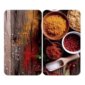 WENKO 2521467100 - Capa para placa 30x52 cm multicolorida/cinza/transparente