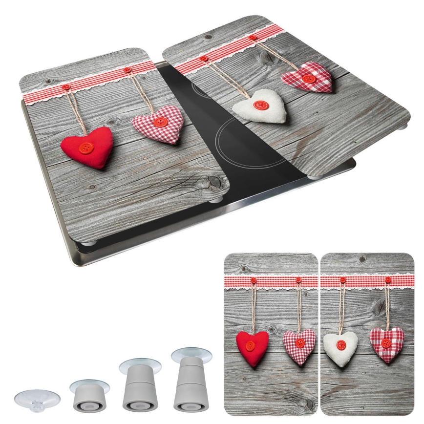 WENKO 2521481100 - Tampa protetora 30x52 cm multicolorida/cinza/transparente