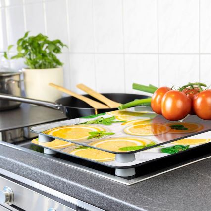 WENKO 2521512500 - Placa de cobertura ABDECKPLATTE - APTO PARA ALIMENTOS 30 x 52 cm, multicolorida