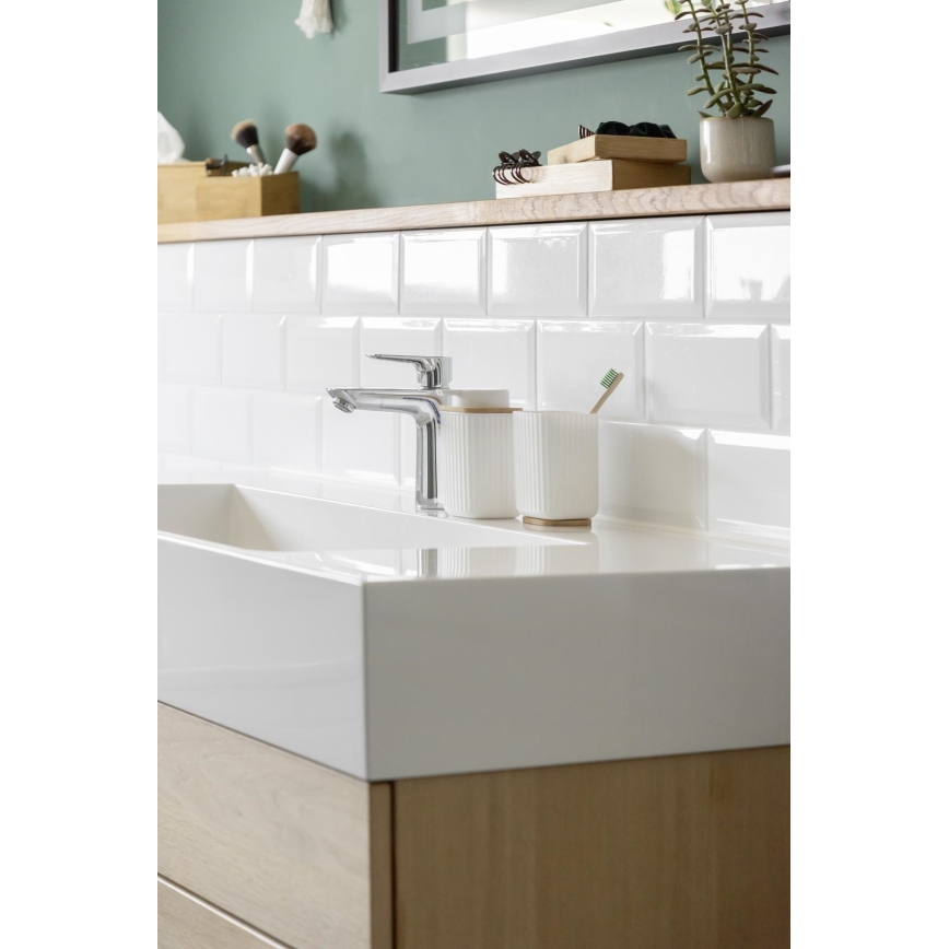 WENKO 25293100 - Copo ROTELLO 8,5 x 11 cm branco/marrom