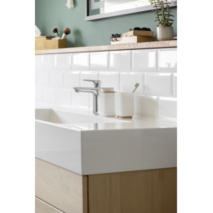 WENKO 25294100 - Dispensador de sabão ROTELLO 8,9x12,7 cm branco/castanho