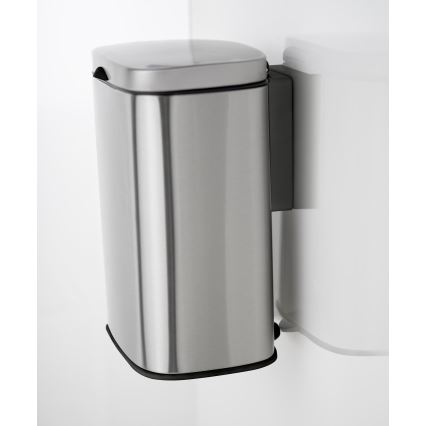 WENKO 25336100 - Cesto SARE 21,5x29,5 cm prata