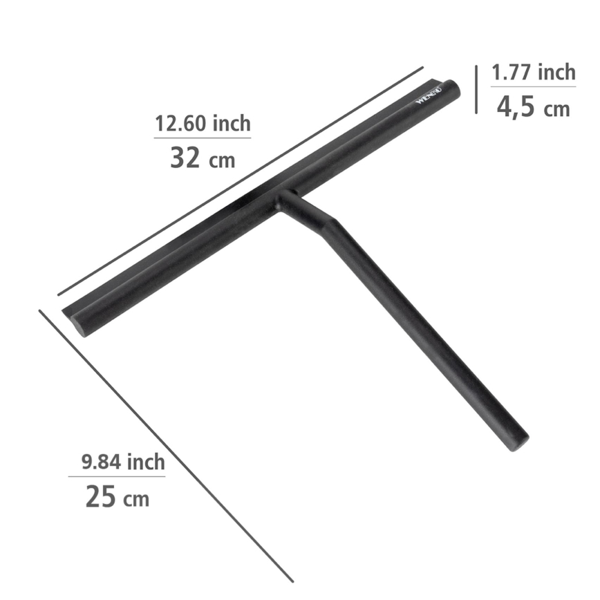 WENKO 25358100 - Rodo MOLA 32x30 cm preto