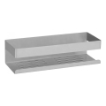 WENKO 25425100 - Prateleira TURBO-LOC GENOVA MATT 30x10,5 cm prateada