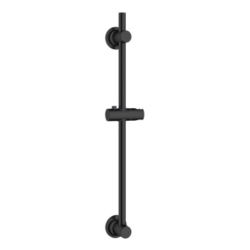 WENKO 25463100 - Barra de duche LIBERTÀ 70 cm preta
