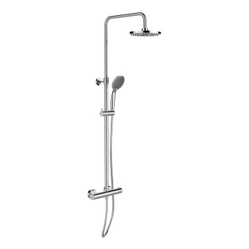 WENKO 25483100 - Sistema de duche WATERSAVING SYSTEM 120 cm cromado brilhante