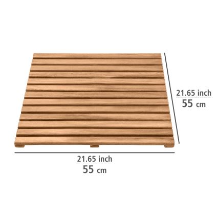 WENKO 25522100 - Tapete ACACIA 55x55 cm castanho