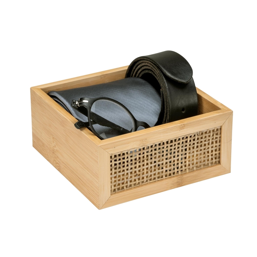 WENKO 25601100 - Bandeja para banheira ALLEGRE 15x7 cm castanha