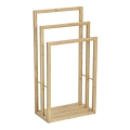 WENKO 25629100 - Suporte para toalhas BAMBUSA 42,5x82 cm castanho