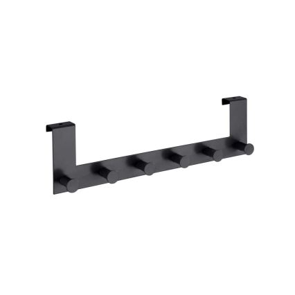 WENKO 25653100 - Cabideiro CELANO 39x11 cm preto