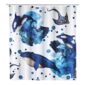 WENKO 25749100 - Cortina de duche AQUARIS 180x200 cm multicolorida