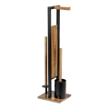 WENKO 25784100 - Conjunto WC RIVALTA 18x70 cm castanho/preto