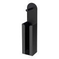 WENKO 26059100 - Porta-rolos AGIRA 12x54 cm preto