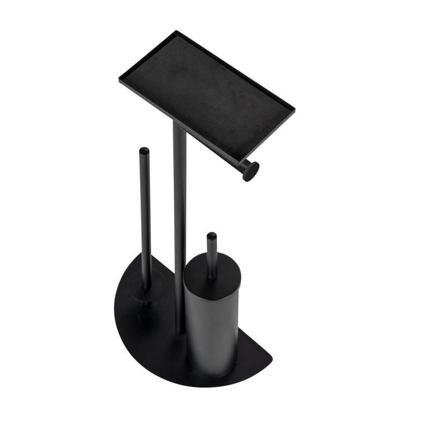 WENKO 26060100 - Conjunto WC COSENZA 32,5x72 cm preto