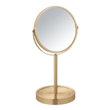 WENKO 26061100 - Espelho ALATA 18,5 x 35 cm dourado