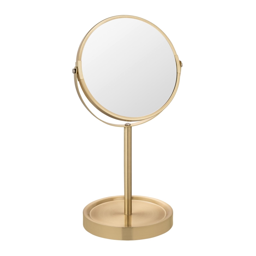 WENKO 26061100 - Espelho ALATA 18,5 x 35 cm dourado