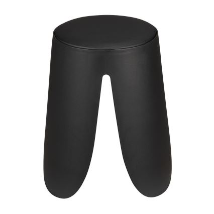 WENKO 26087100 - Banqueta COMISO 44,5x46 cm preta