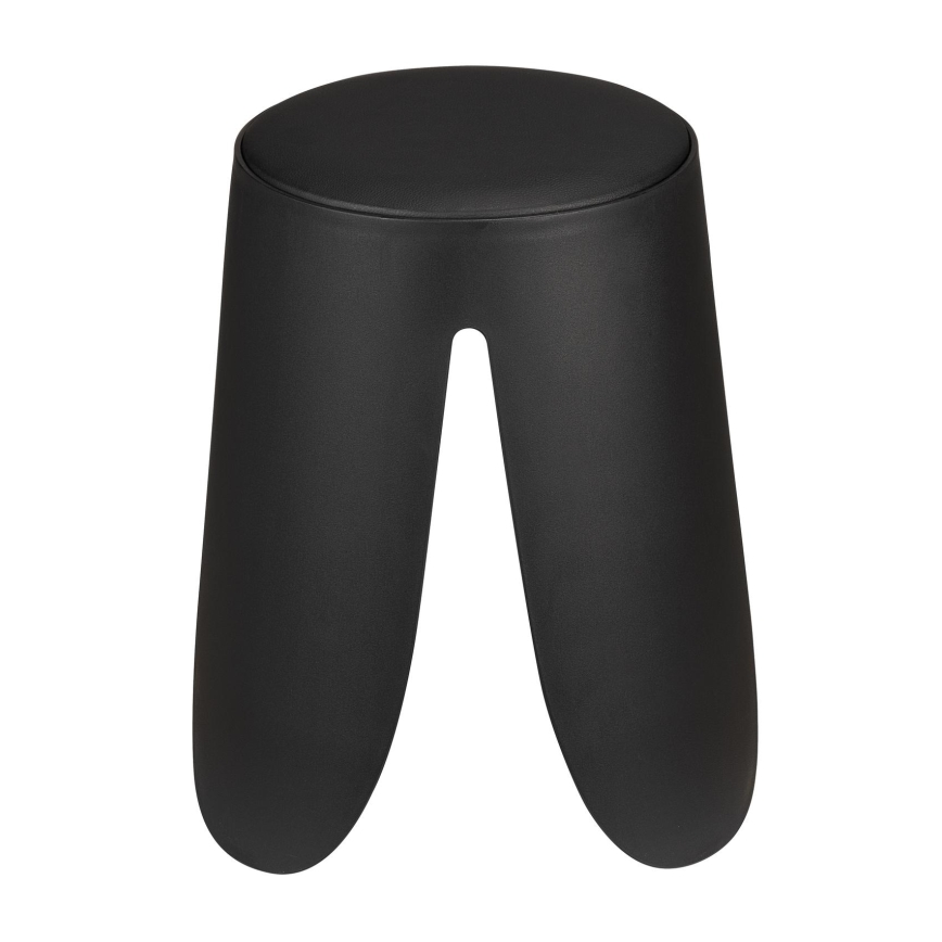 WENKO 26087100 - Banqueta COMISO 44,5x46 cm preta