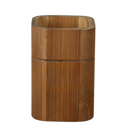 WENKO 26101100 - Suporte para escovas de dentes SERRO 7,5x11 cm castanho