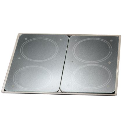 WENKO 2712663100 - Placa de cobertura 30x52 cm transparente/cinza
