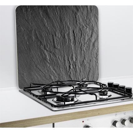 WENKO 2712984500 - Placa ABDECKPLATTE - NEUTRAL 56x50 cm preto/transparente