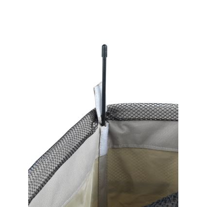 WENKO 3450117100 - Cesto para roupa CORNO 18,5x60 cm bege/preto