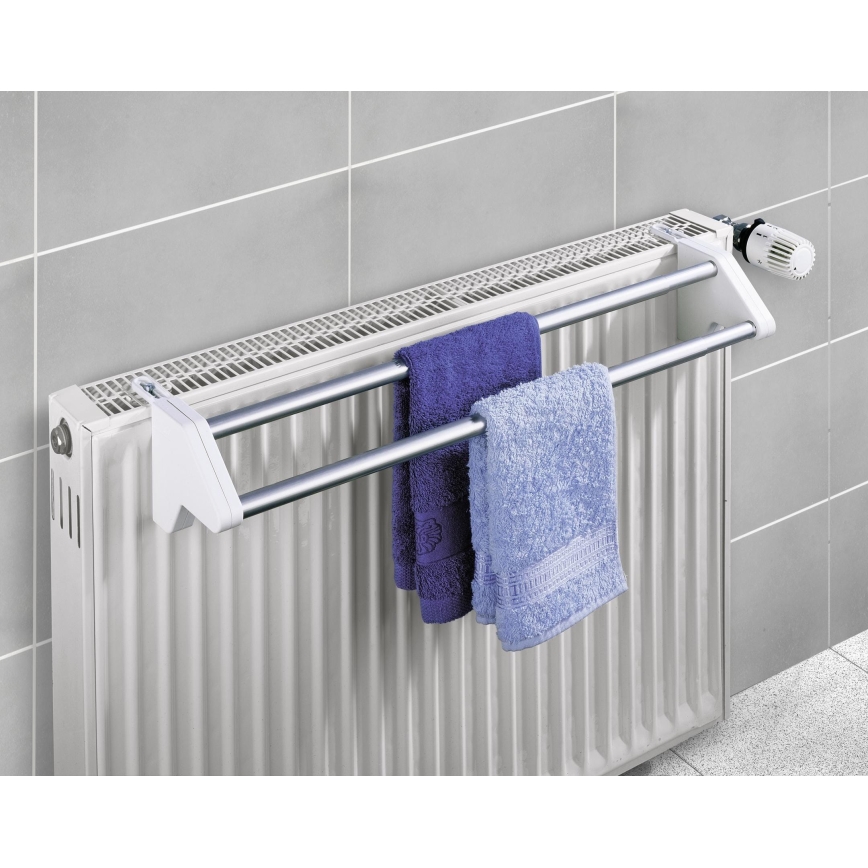 WENKO 3702100 - Suporte 13x11,5 cm prateado/branco