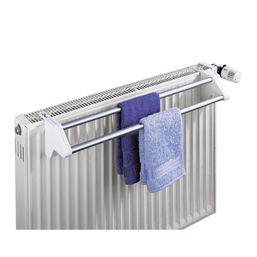 WENKO 3702100 - Suporte 13x11,5 cm prateado/branco