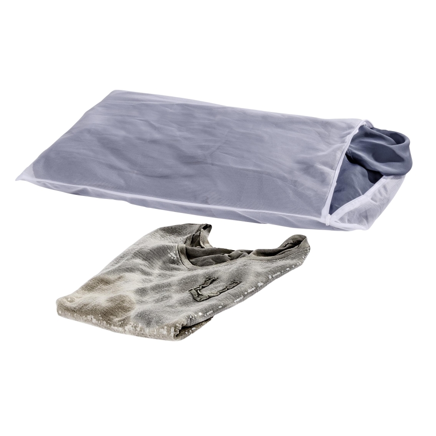 WENKO 3751700100 - Rede de lavagem JUMBO 50x70 cm branca