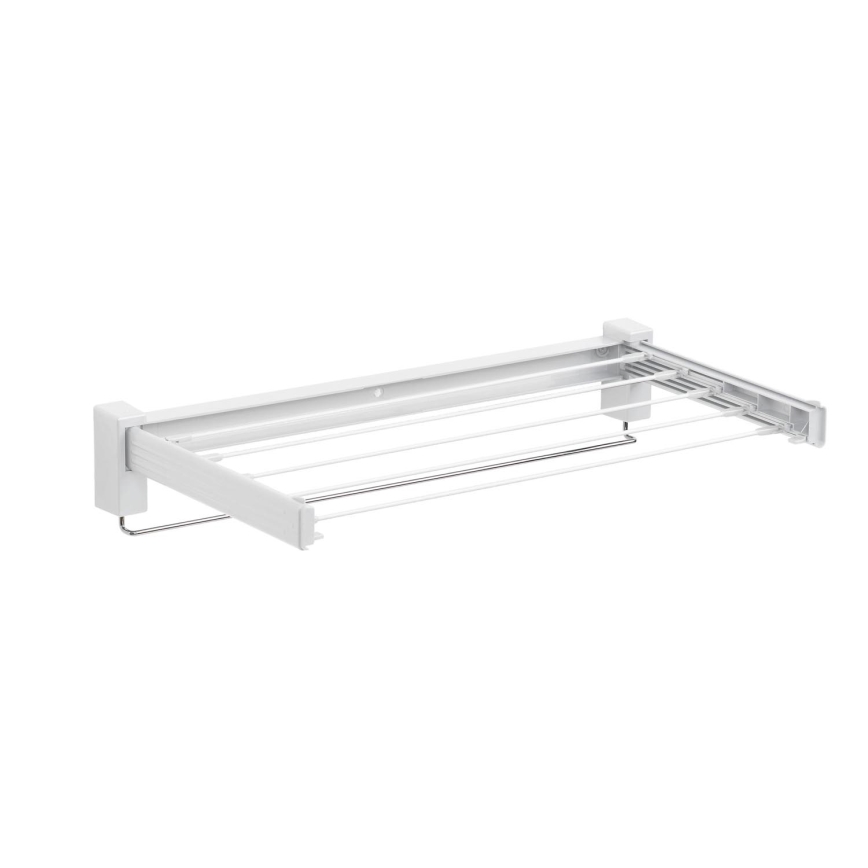 WENKO 3770013100 - Estendal de roupa BUTTERFLY 70x13,5 cm prateado/branco