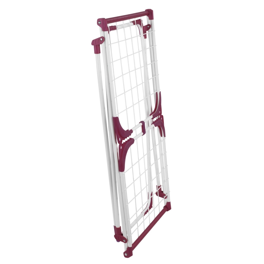 WENKO 3774021100 - Estendal de roupa SUMMER DRY 153x76 cm branco/rosa