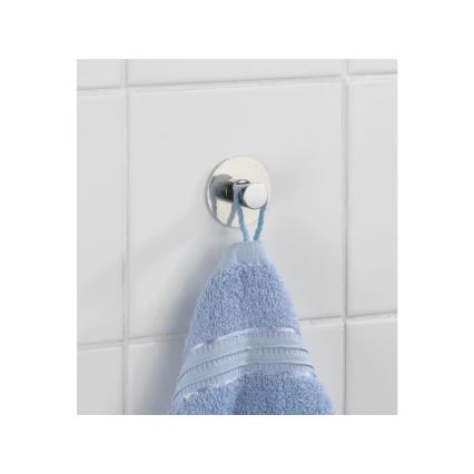 WENKO 4466420100-Gancho SAVONA 5x2 cm aço inoxidável/prateado