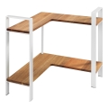 WENKO 53025100 - Prateleira LOUISA 30x33 cm branco/castanho