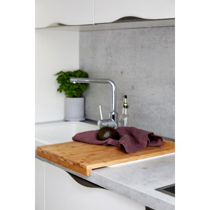 WENKO 53033100 - Tábua de cortar 45x35 cm castanha