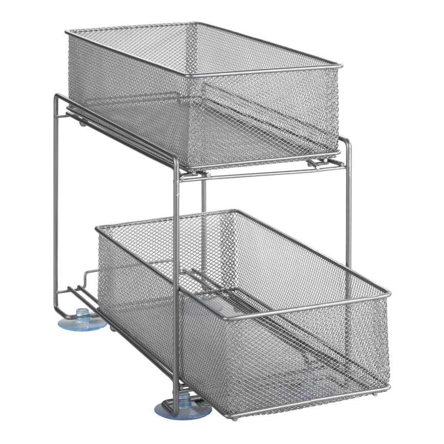 WENKO 53140800 - Prateleira GIOMA 35 x 33,5 cm prateada