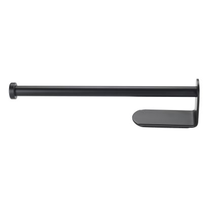 WENKO 53214100 - Suporte para rolo NIO 27,5x7 cm preto