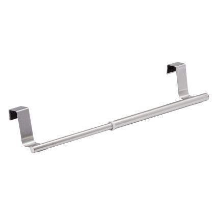 WENKO 53245100 - Porta-toalhas TELESCOPE 7x6 cm prateado/preto